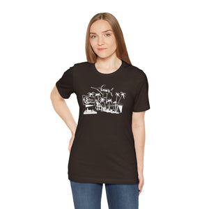 Sam's Seafood: Unisex Soft Cotton Tee