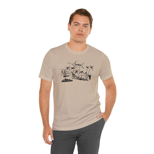 Sam's Seafood: Unisex Soft Cotton Tee