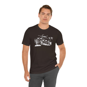 Sam's Seafood: Unisex Soft Cotton Tee