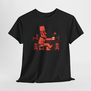 Moai at the Tiki Bar: Gildan 5000 T-shirt