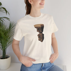 Tiki Barstool: Unisex Soft Cotton Tee