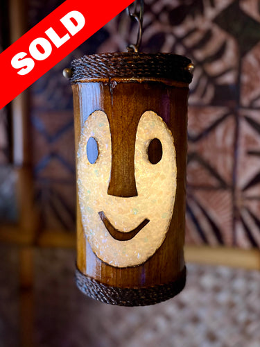 Baby Bob: Orchids of Hawaii type Tiki Bob Lamp #1