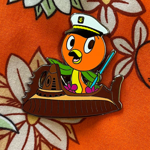 The Orange Bird Nautilus pin from PinTiki