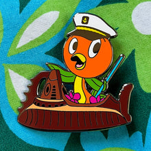 The Orange Bird Nautilus pin from PinTiki