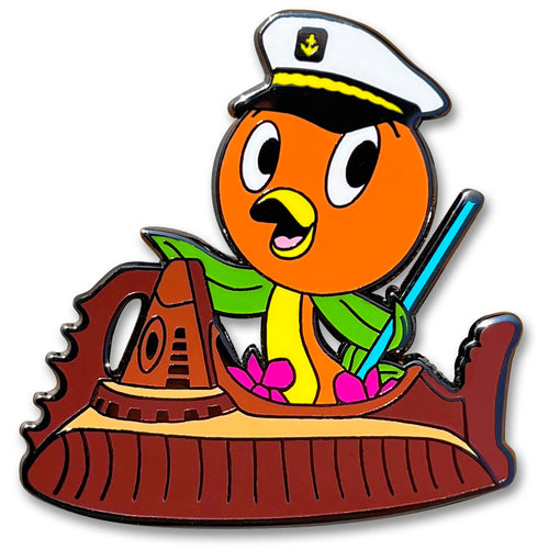 The Orange Bird Nautilus pin from PinTiki