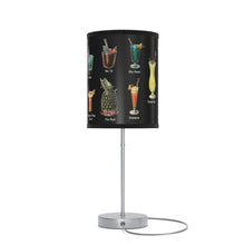 Hawaiian Village Vintage Menu Lamp on a Stand