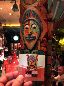 Enchanted Talking Tiki Pin. Tiki Room, Trader Sam's