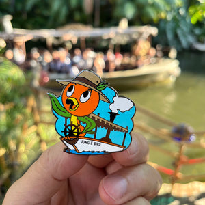 Orange Bird: Jungle Bird Pin