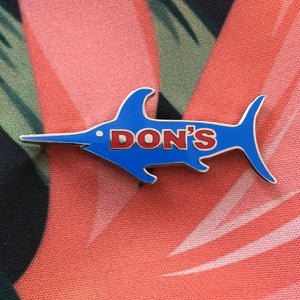 Don's 2nd Edition Swordfish Pin