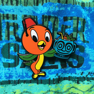 Orange Bird's Mai Tai - Limited Edition Collectible Pin