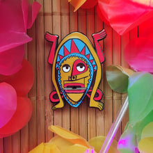 Enchanted Talking Tiki Pin. Tiki Room, Trader Sam's