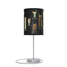 Hawaiian Village Vintage Menu Lamp on a Stand